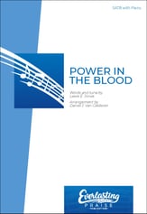 Power in the Blood SATB choral sheet music cover